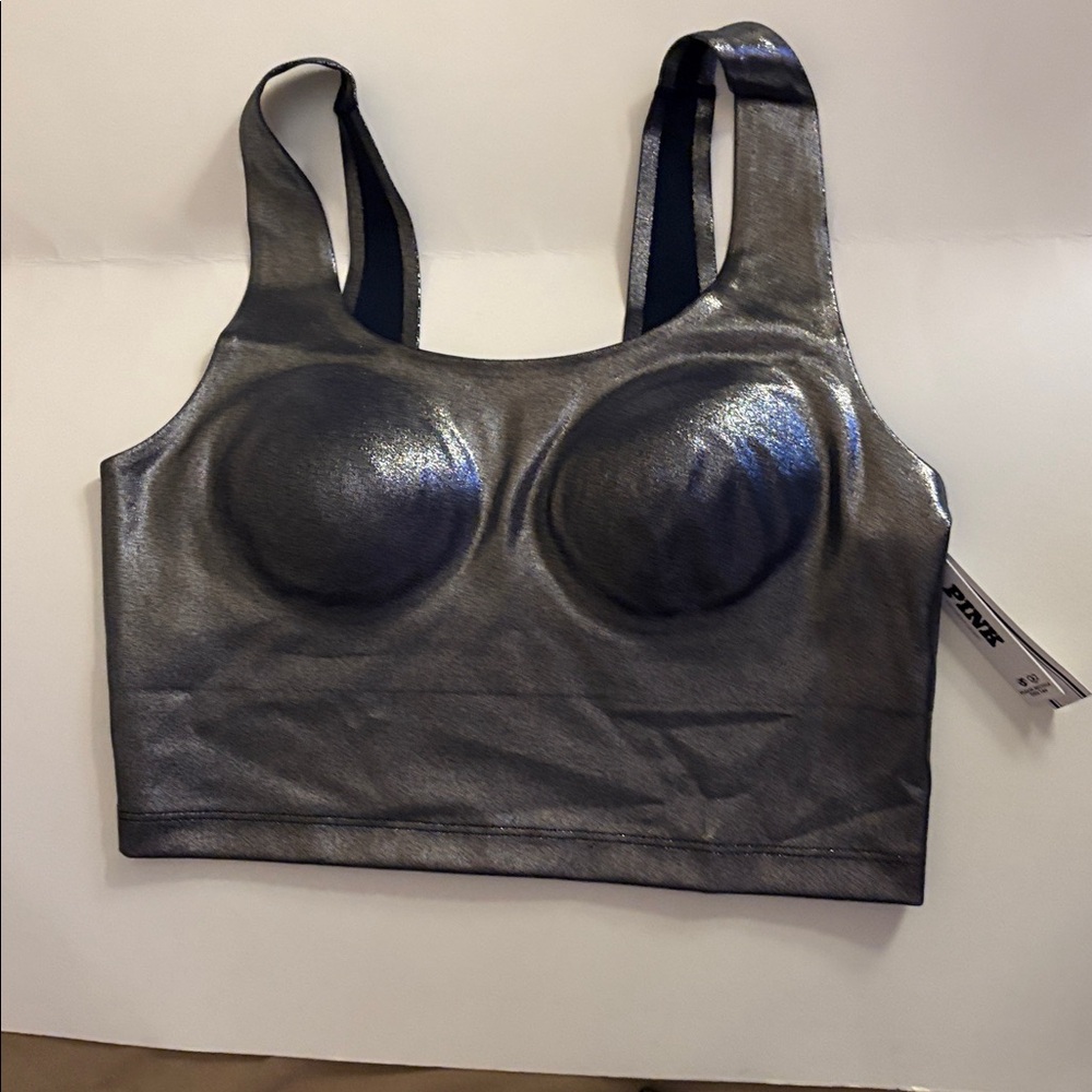 Victoria's Secret Metallic Silver Bralette